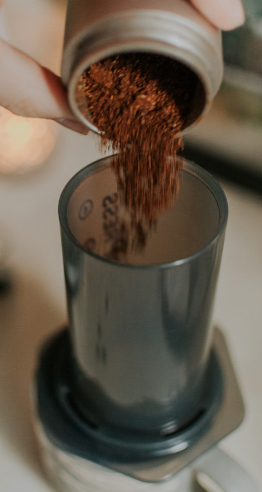 aeropress grounds aeropress grounds